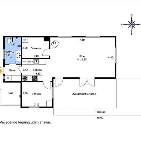 Vakantiehuis M296-vaeggerlose-botovej-90-a Bøtø By